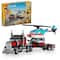 LEGO® Creator Flatbed Truck with Helicopter Toy 31146